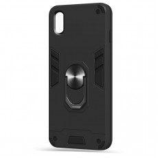 Husa spate Hybrid Case Stand pentru Huawei Y5 2019 - Negru