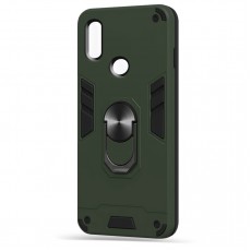 Husa spate Hybrid Case Stand pentru Huawei Y6 2019 - Army Husa spate Hybrid Case Stand pentru Huawei Y6 2019 - Army