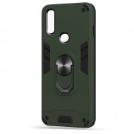 Husa spate Hybrid Case Stand pentru Huawei Y7 2019 - Army