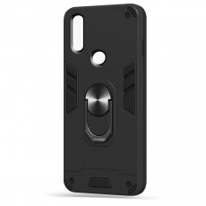 Husa spate Hybrid Case Stand pentru Huawei Y7 Prime 2019 - Negru Husa spate Hybrid Case Stand pentru Huawei Y7 Prime 2019 - Negru