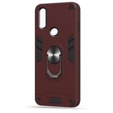 Husa spate Hybrid Case Stand pentru Huawei Y7 Prime 2019 - Visiniu Husa spate Hybrid Case Stand pentru Huawei Y7 Prime 2019 - Visiniu