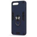 Husa spate Hybrid Case Stand pentru iPhone 7 Plus - Albastru