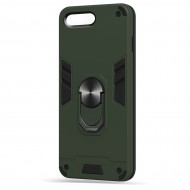 Husa spate Hybrid Case Stand pentru iPhone 7 Plus - Army