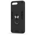 Husa spate Hybrid Case Stand pentru iPhone 7 Plus - Negru