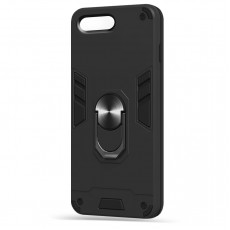 Husa spate Hybrid Case Stand pentru iPhone 7 Plus - Negru Husa spate Hybrid Case Stand pentru iPhone 7 Plus - Negru