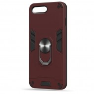 Husa spate Hybrid Case Stand pentru iPhone 7 Plus - Visiniu Husa spate Hybrid Case Stand pentru iPhone 7 Plus - Visiniu