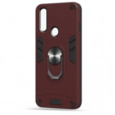 Husa spate Hybrid Case Stand pentru Oppo A31 - Visiniu