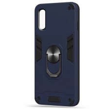 Husa spate Hybrid Case Stand pentru Samsung Galaxy A01 - Albastru Husa spate Hybrid Case Stand pentru Samsung Galaxy A01 - Albastru
