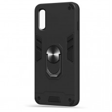 Husa spate Hybrid Case Stand pentru Samsung Galaxy A01 - Negru Husa spate Hybrid Case Stand pentru Samsung Galaxy A01 - Negru
