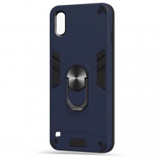 Husa spate Hybrid Case Stand pentru Samsung Galaxy A10 - Albastru Husa spate Hybrid Case Stand pentru Samsung Galaxy A10 - Albastru