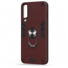 Husa spate Hybrid Case Stand pentru Samsung Galaxy A50 - Visiniu Husa spate Hybrid Case Stand pentru Samsung Galaxy A50 - Visiniu