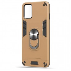 Husa spate Hybrid Case Stand pentru Samsung Galaxy A51 - Gold Husa spate Hybrid Case Stand pentru Samsung Galaxy A51 - Gold