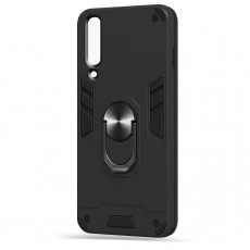Husa spate Hybrid Case Stand pentru Samsung Galaxy A70 - Negru Husa spate Hybrid Case Stand pentru Samsung Galaxy A70 - Negru