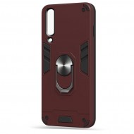 Husa spate Hybrid Case Stand pentru Samsung Galaxy A70 - Visiniu Husa spate Hybrid Case Stand pentru Samsung Galaxy A70 - Visiniu
