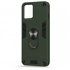 Husa spate Hybrid Case Stand pentru Samsung Galaxy S10 Lite - Army