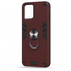 Husa spate Hybrid Case Stand pentru Samsung Galaxy S10 Lite - Visiniu