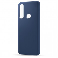 Husa Spate Silicon Line pentru Huawei P30 Lite - Albastru Husa Spate Silicon Line pentru Huawei P30 Lite - Albastru