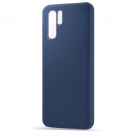 Husa Spate Silicon Line pentru Huawei P30 Pro - Albastru Husa Spate Silicon Line pentru Huawei P30 Pro - Albastru