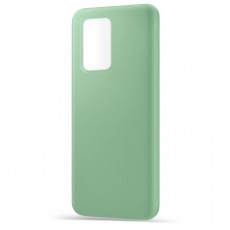 Husa Spate Silicon Line pentru Huawei P40 - Verde