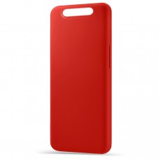 Husa Spate Silicon Line pentru Samsung A80 - Rosu Husa Spate Silicon Line pentru Samsung A80 - Rosu