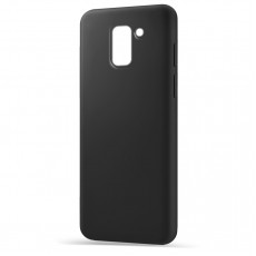 Husa Spate Silicon Line pentru Samsung J6 2018 - Negru Husa Spate Silicon Line pentru Samsung J6 2018 - Negru