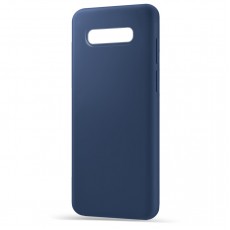 Husa Spate Silicon Line pentru Samsung S10e - Albastru Husa Spate Silicon Line pentru Samsung S10e - Albastru