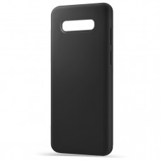 Husa Spate Silicon Line pentru Samsung S10e - Negru Husa Spate Silicon Line pentru Samsung S10e - Negru