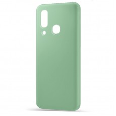Husa Spate Silicon Line pentru Samsung Galaxy A20s - Verde