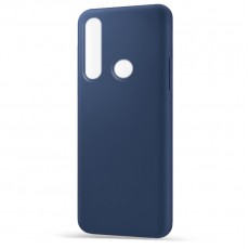 Husa Spate Silicon Line pentru Huawei Y6P - Albastru