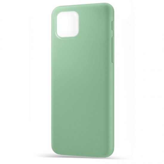 Husa Spate Silicon Line pentru iPhone 12 Mini -Verde
