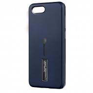 Husa Spate Hard Case Stand pentru iPhone 7 Albastru Husa Spate Hard Case Stand pentru iPhone 7 Albastru