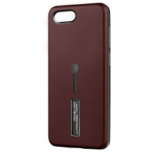 Husa Spate Hard Case Stand pentru iPhone 7 Maro Husa Spate Hard Case Stand pentru iPhone 7 Maro
