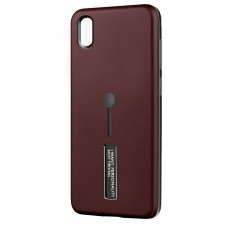 Husa Spate Hard Case Stand pentru Samsung A10 - Maro Husa Spate Hard Case Stand pentru Samsung A10 - Maro