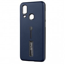 Husa Spate Hard Case Stand pentru Samsung A40 - Albastru Husa Spate Hard Case Stand pentru Samsung A40 - Albastru