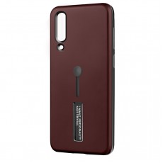 Husa Spate Hard Case Stand pentru Samsung A70 - Maro Husa Spate Hard Case Stand pentru Samsung A70 - Maro