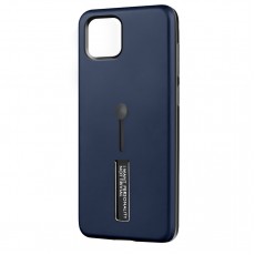 Husa Spate Hard Case Stand pentru iPhone 11 Pro Max Albastru Husa Spate Hard Case Stand pentru iPhone 11 Pro Max Albastru