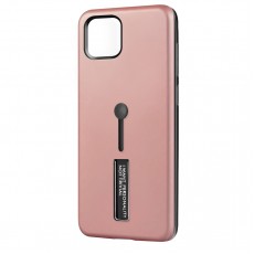 Husa Spate Hard Case Stand pentru iPhone 11 Pro Max Rose Husa Spate Hard Case Stand pentru iPhone 11 Pro Max Rose