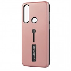Husa Spate Hard Case Stand pentru Huawei P30 Lite - Rose Husa Spate Hard Case Stand pentru Huawei P30 Lite - Rose