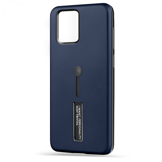 Husa Spate Hard Case Stand pentru Samsung Galaxy S10 Lite - Albastru