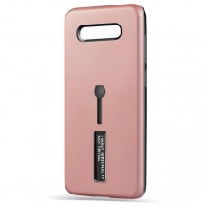 Husa Spate Hard Case Stand pentru Samsung S10e - Rose Husa Spate Hard Case Stand pentru Samsung S10e - Rose