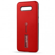 Husa Spate Hard Case Stand pentru Samsung S10e - Rosu Husa Spate Hard Case Stand pentru Samsung S10e - Rosu