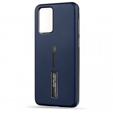 Husa Spate Hard Case Stand pentru Samsung S20+ - Albastru Husa Spate Hard Case Stand pentru Samsung S20+ - Albastru