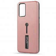 Husa Spate Hard Case Stand pentru Samsung S20 - Rose