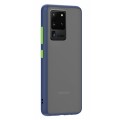 Husa spate Button Case pentru Samsung Galaxy S20 Ultra - Albastru / Verde