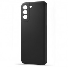 Husa Spate Silicon Line pentru Samsung S21 - Negru