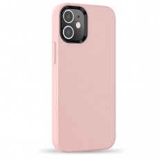 Husa spate Hoco Pure Case pentru Apple iPhone 12 Mini - Roz Husa spate Hoco Pure Case pentru Apple iPhone 12 Mini - Roz