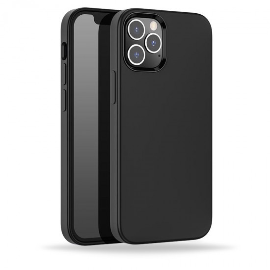 Husa spate Hoco Pure Case pentru Apple iPhone 12 Pro Max - Negru