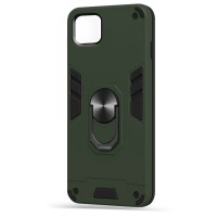 Husa spate pentru Huawei Y5P - Hybrid Case Stand Army
