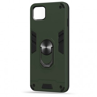 Husa spate pentru Huawei Y5P - Hybrid Case Stand Army