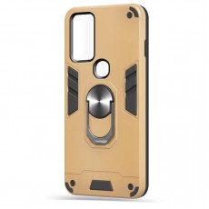 Husa spate Hybrid Case Stand pentru Samsung Galaxy M31 - Gold